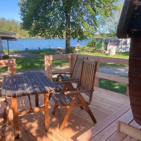 Campingplatz Koberbachtalsperre - Campingfass Mieten Langenbernsdorf Buitenkant foto
