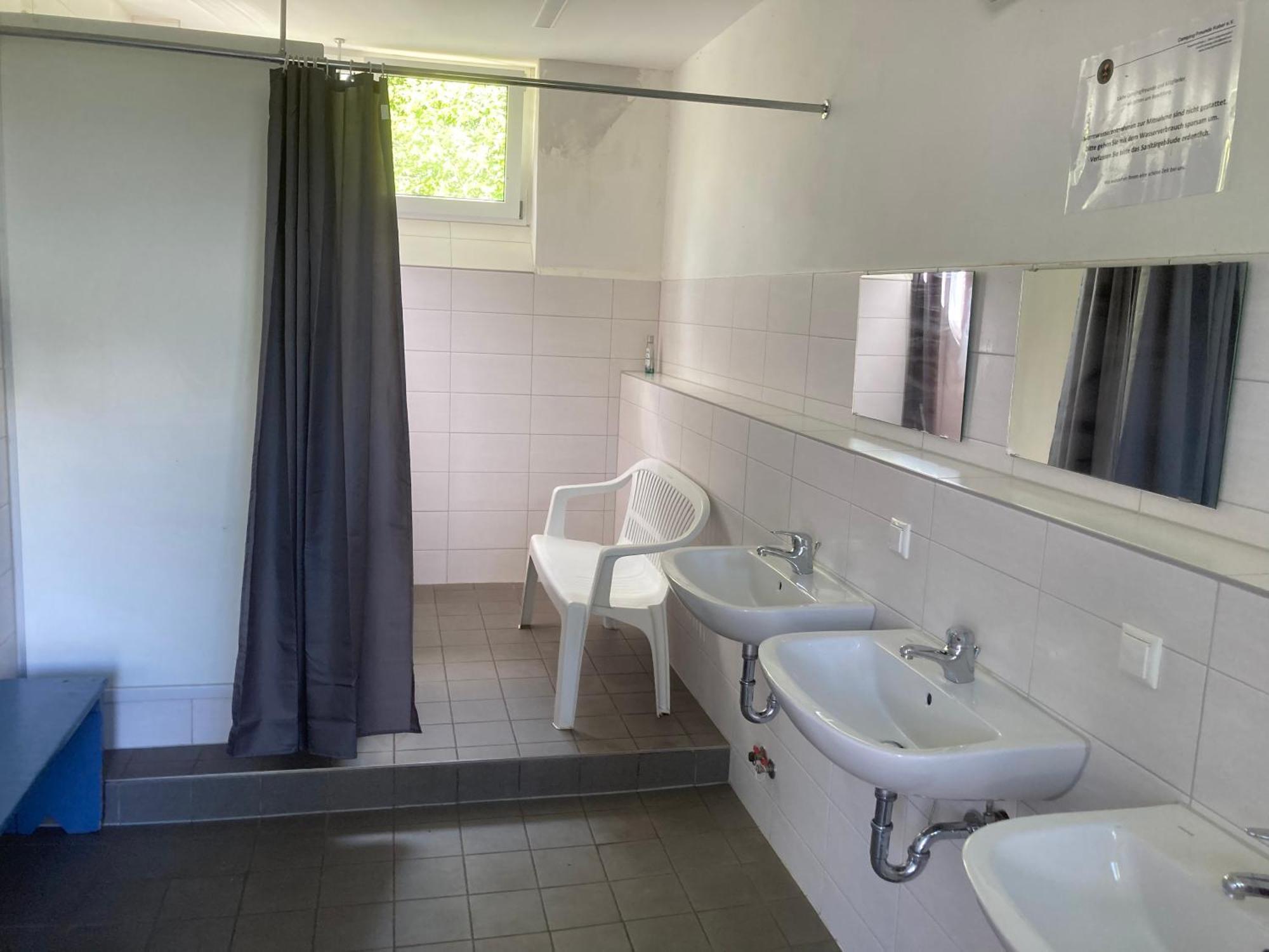 Campingplatz Koberbachtalsperre - Campingfass Mieten Langenbernsdorf Buitenkant foto